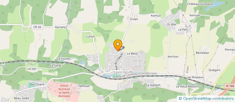 localisation de l'entreprise MADAME ODILE OILLIC  ELVEN