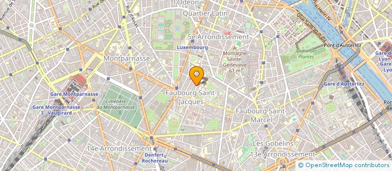 localisation de l'entreprise MADAME ODILE OUNAS  PARIS