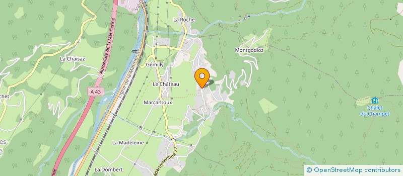 localisation de l'entreprise MADAME ODILE PALOMBA  ARGENTINE