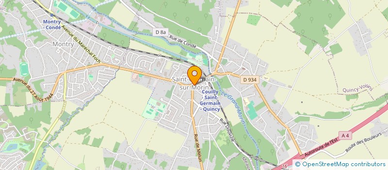 localisation de l'entreprise MADAME ODILE PAUTRET  SAINT-GERMAIN-SUR-MORIN