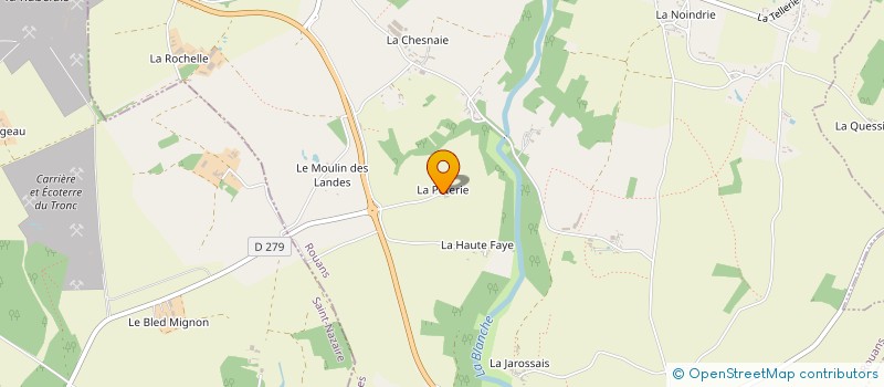 localisation de l'entreprise MADAME ODILE PELTIER  ROUANS