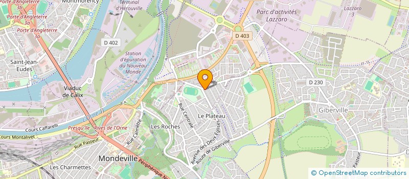 localisation de l'entreprise MADAME ODILE PERNELLE  COLOMBELLES