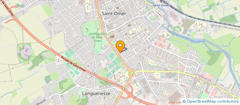 localisation de l'entreprise MADAME ODILE PEUVION  SETQUES