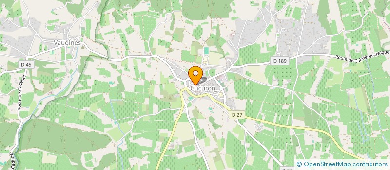 localisation de l'entreprise MADAME ODILE PIERRETTE PEGHAIRE  CUCURON