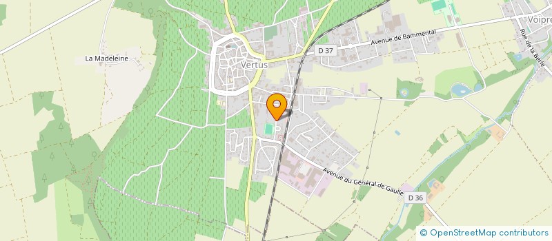 localisation de l'entreprise MADAME ODILE POUGEOISE  BLANCS-COTEAUX