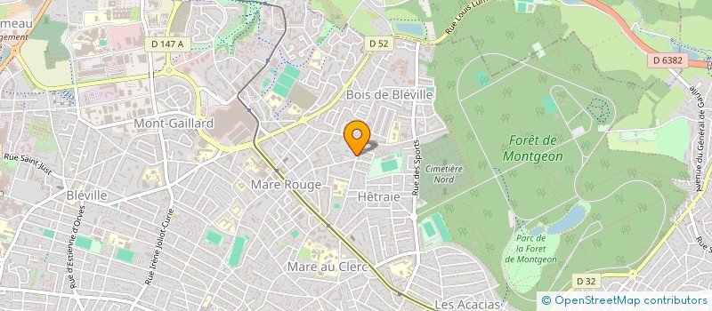 localisation de l'entreprise MADAME ODILE RAME à LE HAVRE