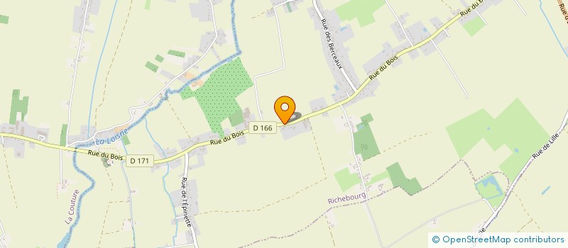 localisation de l'entreprise MADAME ODILE RAYNAUD  RICHEBOURG