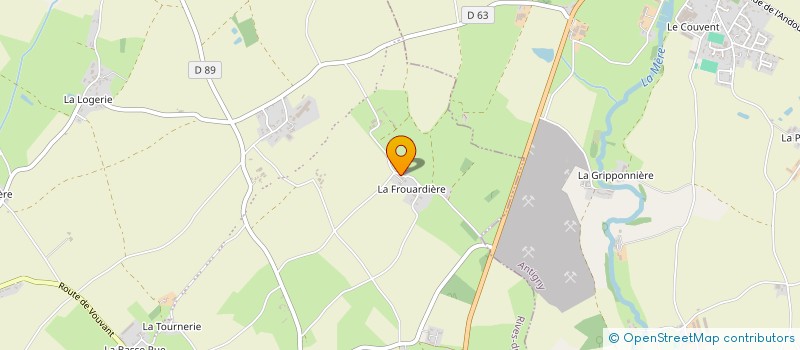 localisation de l'entreprise MADAME ODILE RENAUDIN à RIVES-DU-FOUGERAIS