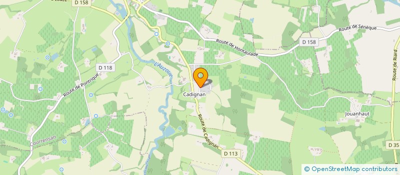 localisation de l'entreprise MADAME ODILE REON  LAGRAULET-DU-GERS