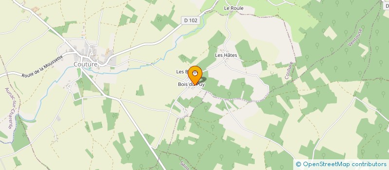 localisation de l'entreprise MADAME ODILE REULIER à VENTOUSE