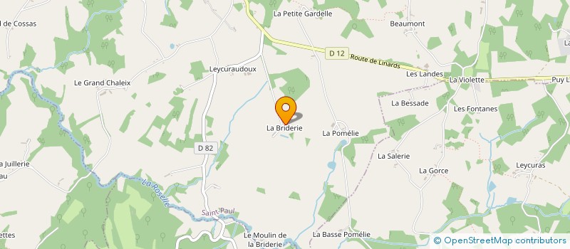 localisation de l'entreprise MADAME ODILE RIBIERE  SAINT PAUL