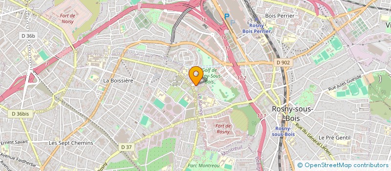 localisation de l'entreprise MADAME ODILE RIPOCHE à ROSNY-SOUS-BOIS