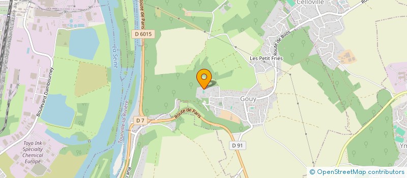 localisation de l'entreprise MADAME ODILE RODET  GOUY