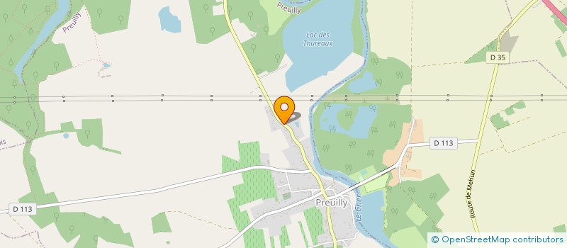 localisation de l'entreprise MADAME ODILE ROLLIN  LURY-SUR-ARNON