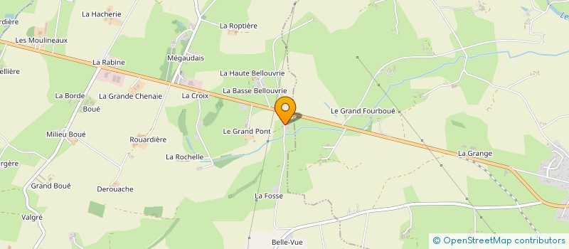 localisation de l'entreprise MADAME ODILE ROMAGNE à SAINT-PIERRE-DES-LANDES