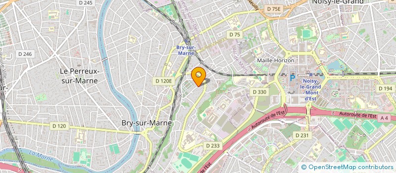 localisation de l'entreprise MADAME ODILE ROSSET à BRY-SUR-MARNE