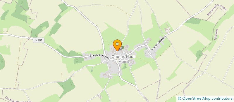 localisation de l'entreprise MADAME ODILE ROUSSEL  QUUX-HAUT-MAINIL