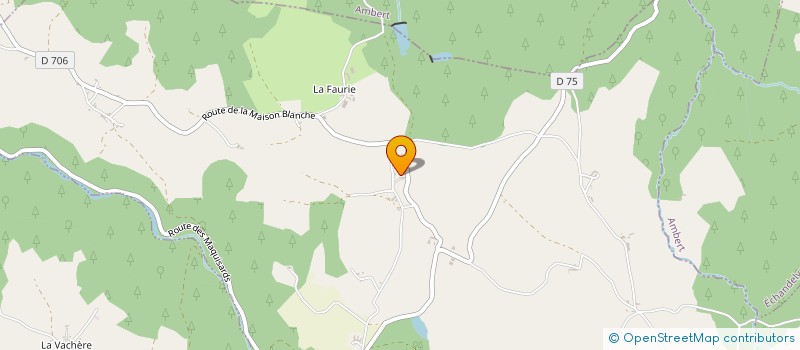 localisation de l'entreprise MADAME ODILE SARRON  ECHANDELYS