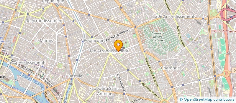 localisation de l'entreprise MADAME ODILE SARTORARI  PARIS