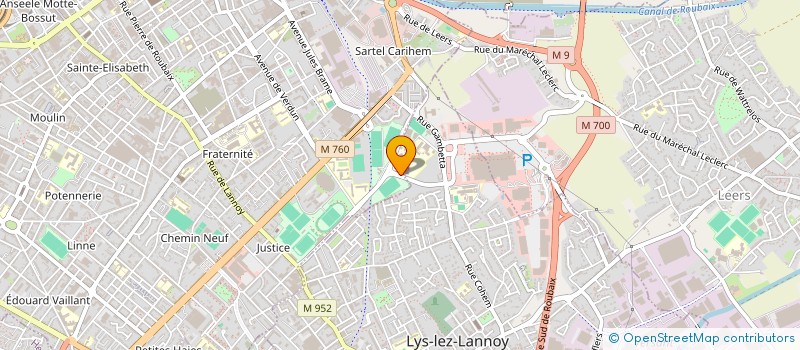 localisation de l'entreprise MADAME ODILE SCHMALTZ à ROUBAIX
