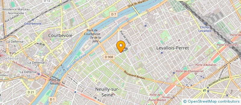 localisation de l'entreprise MADAME ODILE SCHUMACHER à NEUILLY-SUR-SEINE