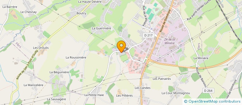 localisation de l'entreprise MADAME ODILE SEIGNEUR à AUBUSSON