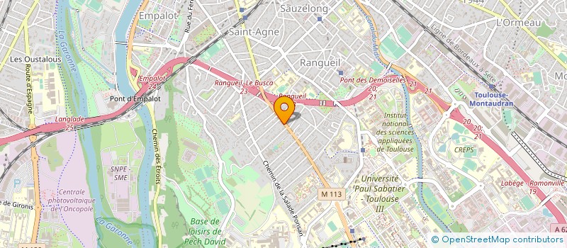 localisation de l'entreprise MADAME ODILE SESE à TOULOUSE