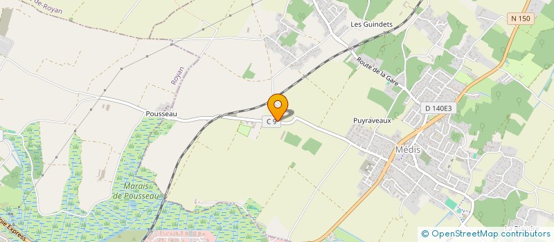 localisation de l'entreprise MADAME ODILE SIESS  MEDIS