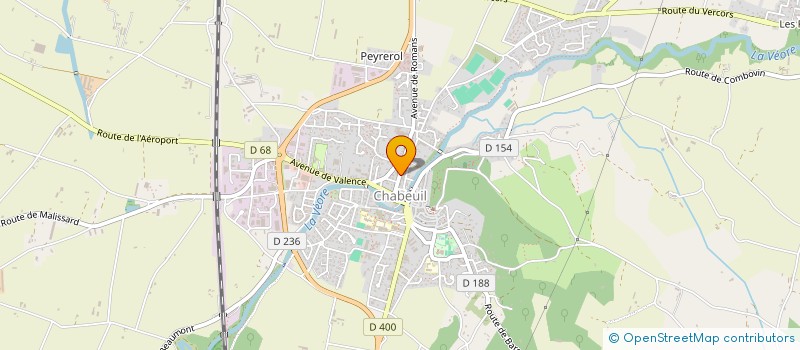 localisation de l'entreprise MADAME ODILE SOHM à CHABEUIL