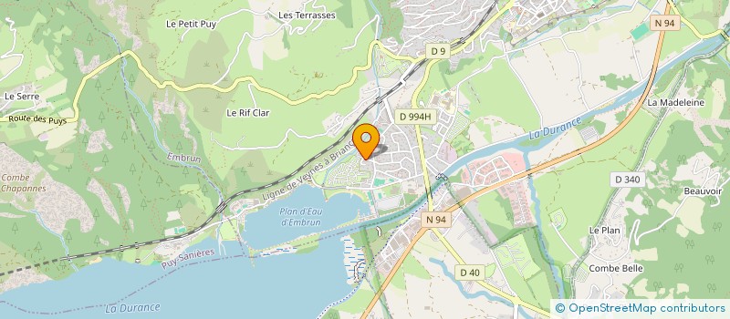 localisation de l'entreprise MADAME ODILE SOUILLARD  LES ORRES