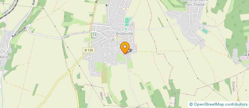 localisation de l'entreprise MADAME ODILE SPIERS  ANDEVILLE