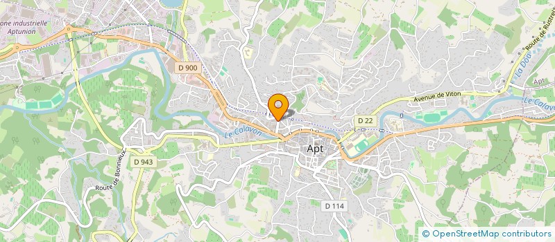 localisation de l'entreprise MADAME ODILE TAPAREAU  APT