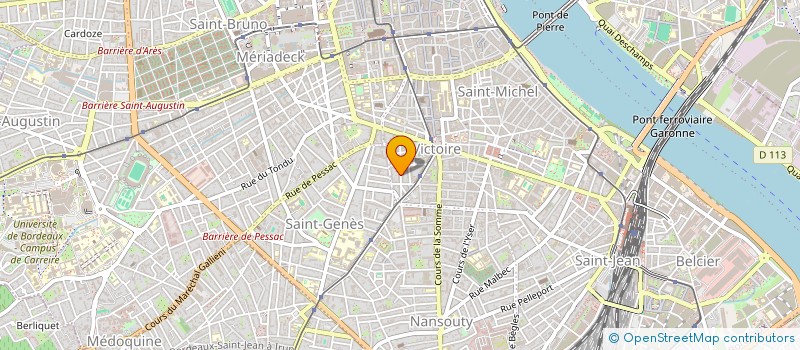 localisation de l'entreprise MADAME ODILE TASSART  BORDEAUX