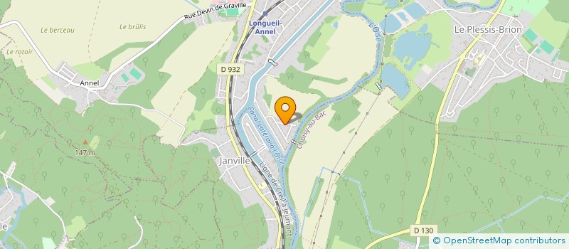 localisation de l'entreprise MADAME ODILE THOMAS à LONGUEIL-ANNEL
