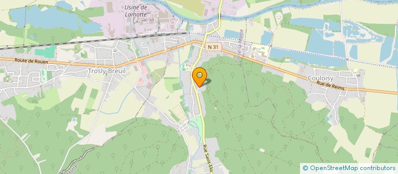 localisation de l'entreprise MADAME ODILE TINARD  LIMOISE