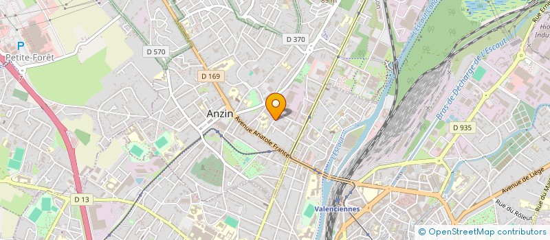localisation de l'entreprise MADAME ODILE VAN MELLO  ANZIN