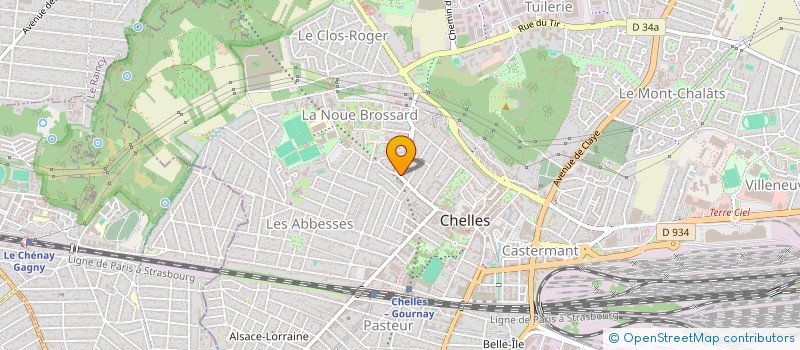 localisation de l'entreprise MADAME ODILE VANHOVE à DAMMARTIN-EN-GOELE