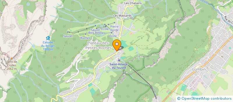 localisation de l'entreprise MADAME ODILE VERKIN  PLATEAU-DES-PETITES-ROCHES