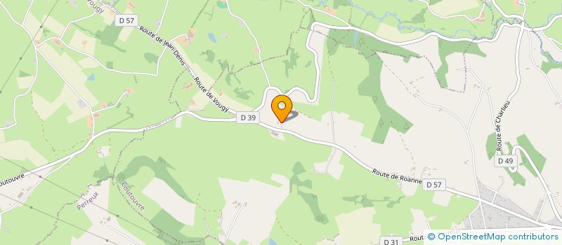 localisation de l'entreprise MADAME ODILE VERNAY  COUTOUVRE