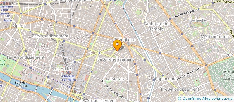 localisation de l'entreprise MADAME ODILE VERRIER  PARIS