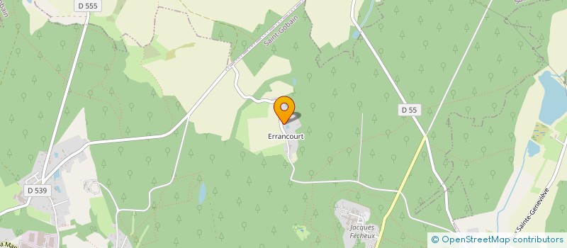 localisation de l'entreprise MADAME ODILE VUILLIOT  SAINT GOBAIN