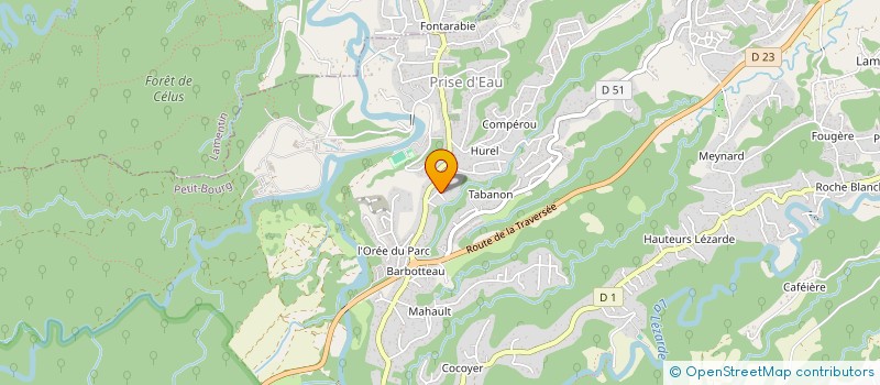 localisation de l'entreprise MADAME ODILIA GEROMEGNACE  PETIT-BOURG