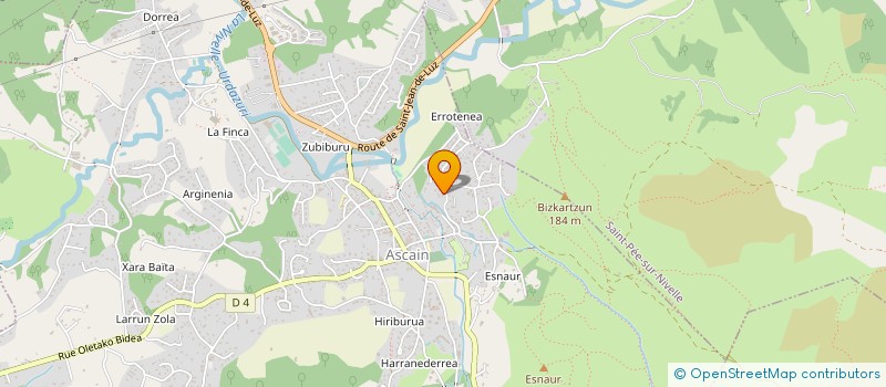 localisation de l'entreprise MADAME OIANA ELIZAGOYEN  ASCAIN