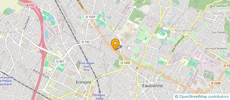 localisation de l'entreprise MADAME OIASILA ZELTENI à EAUBONNE