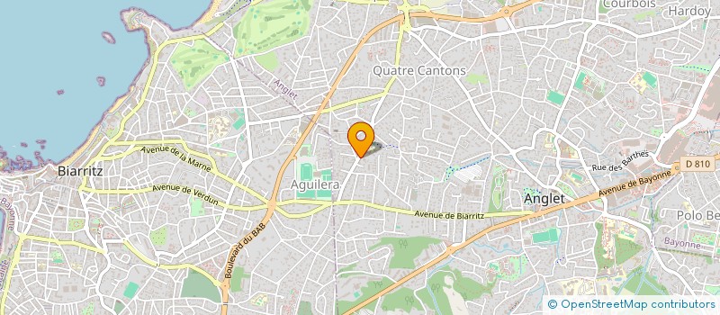 localisation de l'entreprise MADAME OIHANA CRUTCHET à SAINT-JEAN-DE-LUZ