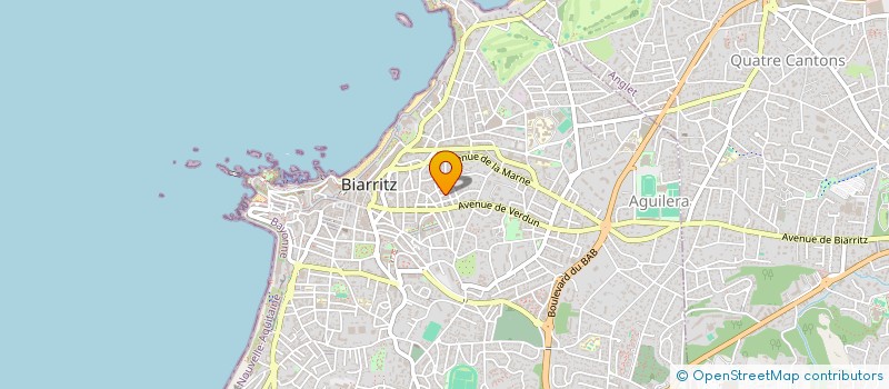 localisation de l'entreprise MADAME OIHANA DACHARY à BIARRITZ