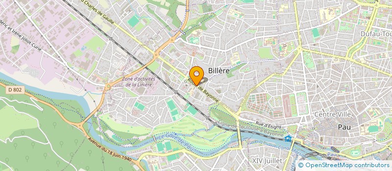 localisation de l'entreprise MADAME OIHANA ITOIZ  BILLERE