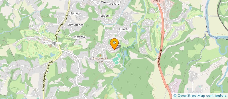 localisation de l'entreprise MADAME OIHANA VIRTO  DAX