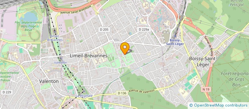 localisation de l'entreprise MADAME OIRDA ILLIDGE  LIMEIL-BREVANNES