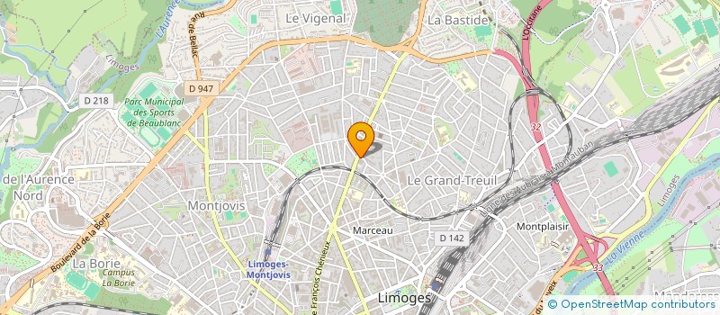 localisation de l'entreprise MADAME OK HOEUNG à LIMOGES